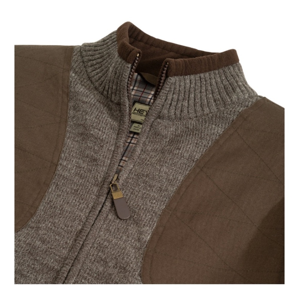 SOLD Heybo wool zip-up cardigan - Picture 4 of 9